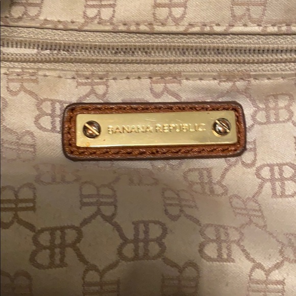 Banana Republic Leather Handbag - Picture 6 of 8
